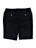 Chico's Solid Black Cargo Shorts Size Lg (2.5) - photo 2
