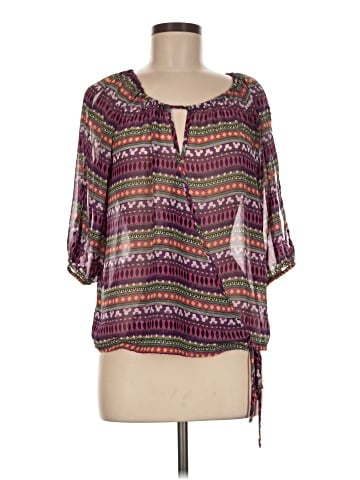 Glam 3/4 Sleeve Blouse (view 1)