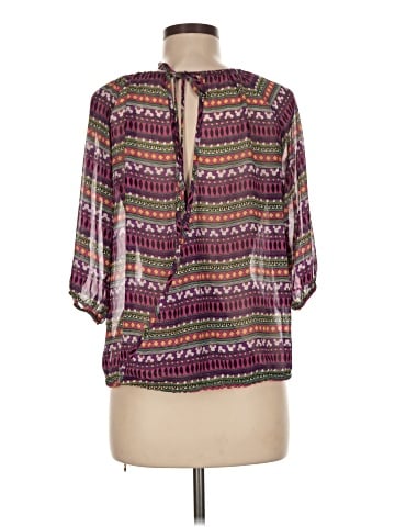 Glam 3/4 Sleeve Blouse (view 2)