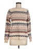 Fate Print Tan Pullover Sweater Size M - photo 1