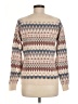 Fate Print Tan Pullover Sweater Size M - photo 2