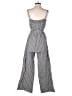 Hem & Thread Checkered-gingham Gray Jumpsuit Size S - photo 2