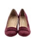 CL by Laundry Burgundy Heels Size 7 1/2 - photo 2