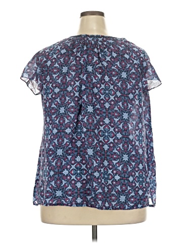 CALVIN KLEIN JEANS Short Sleeve Blouse (view 2)