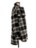 Sanctuary 100% Polyester Plaid Black Coat Size M - photo 4