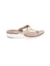 Crocs Tan Flip Flops Size 9 - photo 1
