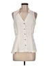 CeCe Ivory Sleeveless Blouse Size M - photo 1