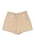 Sandro Chevron-herringbone Tan Khaki Shorts Size EU (FR) 42 / US 10 - photo 1