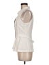 CeCe Ivory Sleeveless Blouse Size M - photo 5