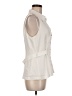 CeCe Ivory Sleeveless Blouse Size M - photo 4