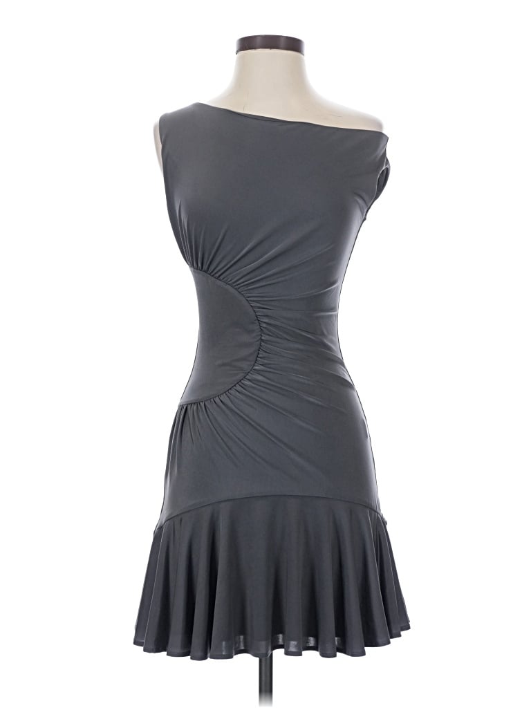 Pre-owned Meshki Cocktail Dress In Gray