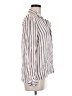 Veronica Beard 100% Viscose Stripes Ivory Long Sleeve Blouse Size 6 - photo 4