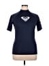 Roxy Blue Short Sleeve Turtleneck Size XL - photo 1