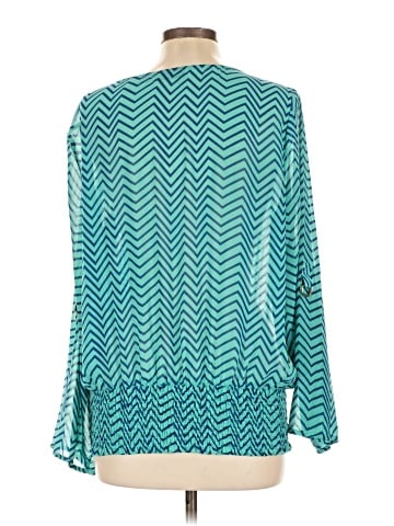 metaphor Long Sleeve Blouse (view 2)
