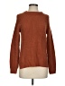 Vero Moda Solid Brown Pullover Sweater Size XS - photo 1