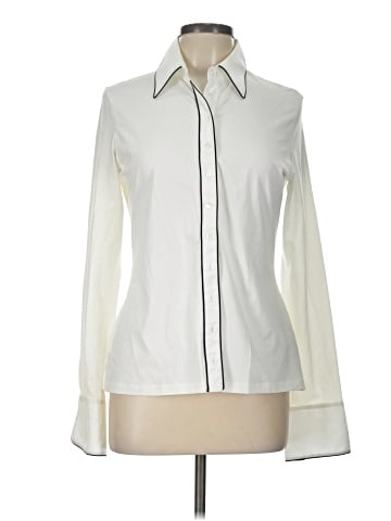 Anne Fontaine Long Sleeve Blouse (view 1)
