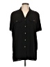 Requirements 100% Polyester Black Casual Dress Size L - photo 1