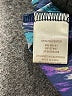 Bebop 100% Polyester Graphic Blue Cocktail Dress Size M - photo 8