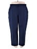 Lands' End Blue Dress Pants Size 22 - photo 1