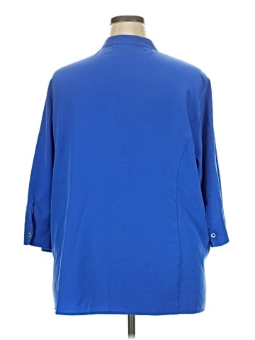 Maggie Barnes 3/4 Sleeve Blouse (view 2)
