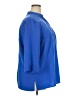 Maggie Barnes Blue 3/4 Sleeve Blouse Size 2X - photo 4