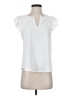 Mine 100% Polyester White Sleeveless Blouse Size S - photo 1