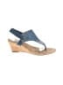 White Mountain Blue Wedges Size 7 1/2 - photo 1
