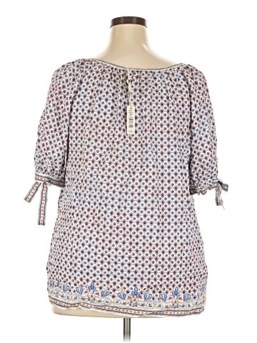 Max Studio 3/4 Sleeve Blouse (view 2)