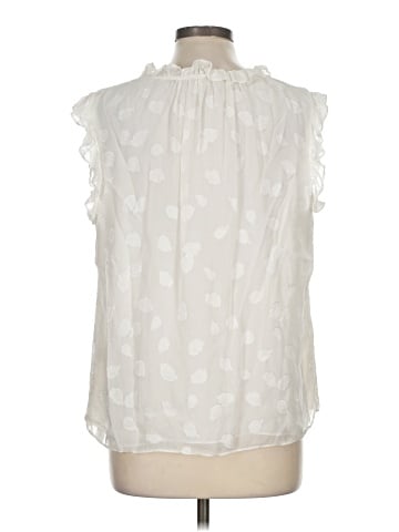 Rebecca Taylor Sleeveless Silk Top (view 2)