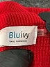 Bluivy Red Turtleneck Sweater Size Med - Lg - photo 7