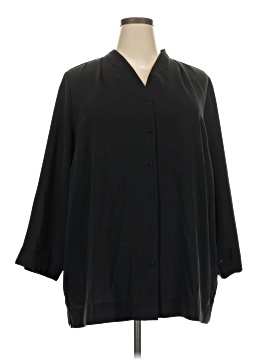 Lands' End 3/4 Sleeve Blouse