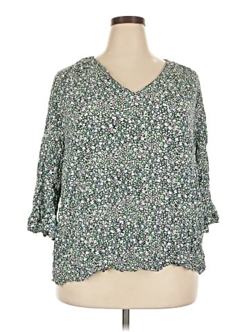 Cynthia Rowley 3/4 Sleeve Blouse (view 1)