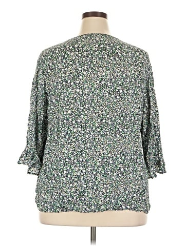 Cynthia Rowley 3/4 Sleeve Blouse (view 2)