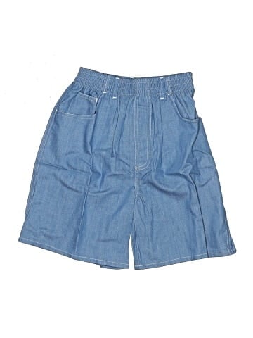 Garnet Hill Denim Shorts (view 1)