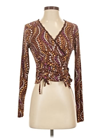 Almost Famous Long Sleeve Blouse (view 1)