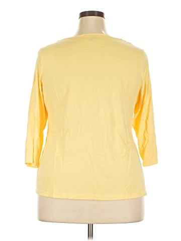 Karen Scott 3/4 Sleeve T-Shirt (view 2)