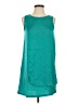 Mango Solid Teal Casual Dress Size XXS - photo 1