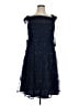 JS Collections 100% Polyester Stars Blue Cocktail Dress Size 14 - photo 1