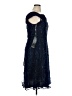 JS Collections 100% Polyester Stars Blue Cocktail Dress Size 14 - photo 4