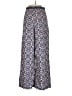 Topshop 100% Polyester Print Blue Casual Pants Size 6 - photo 1