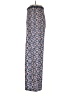 Topshop 100% Polyester Print Blue Casual Pants Size 6 - photo 5