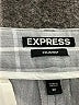 Express Plaid Gray Dress Pants Size 6 - photo 4