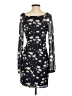 Cato Floral Blue Cocktail Dress Size S - photo 2