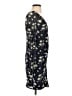 Cato Floral Blue Cocktail Dress Size S - photo 4