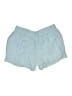 Como Vintage Solid Blue Shorts Size L - photo 2