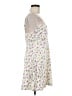 Aeropostale 100% Polyester Floral White Cocktail Dress Size M - photo 4