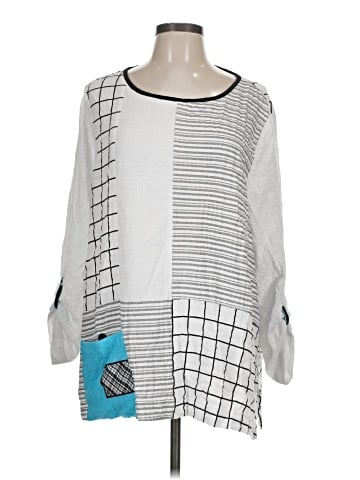 Ali Miles 3/4 Sleeve Blouse (view 1)