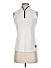 Adidas 100% Polyester White Sleeveless Top Size S - photo 1