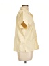Westbound 100% Cotton Yellow Short Sleeve Blouse Size L - photo 4