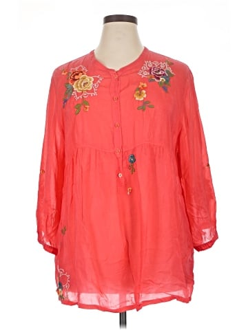 Johnny Was 3/4 Sleeve Blouse (view 1)